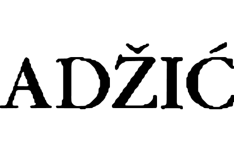 Logo of Adžić winery, a customer that trusts Jarkovič vine cuttings